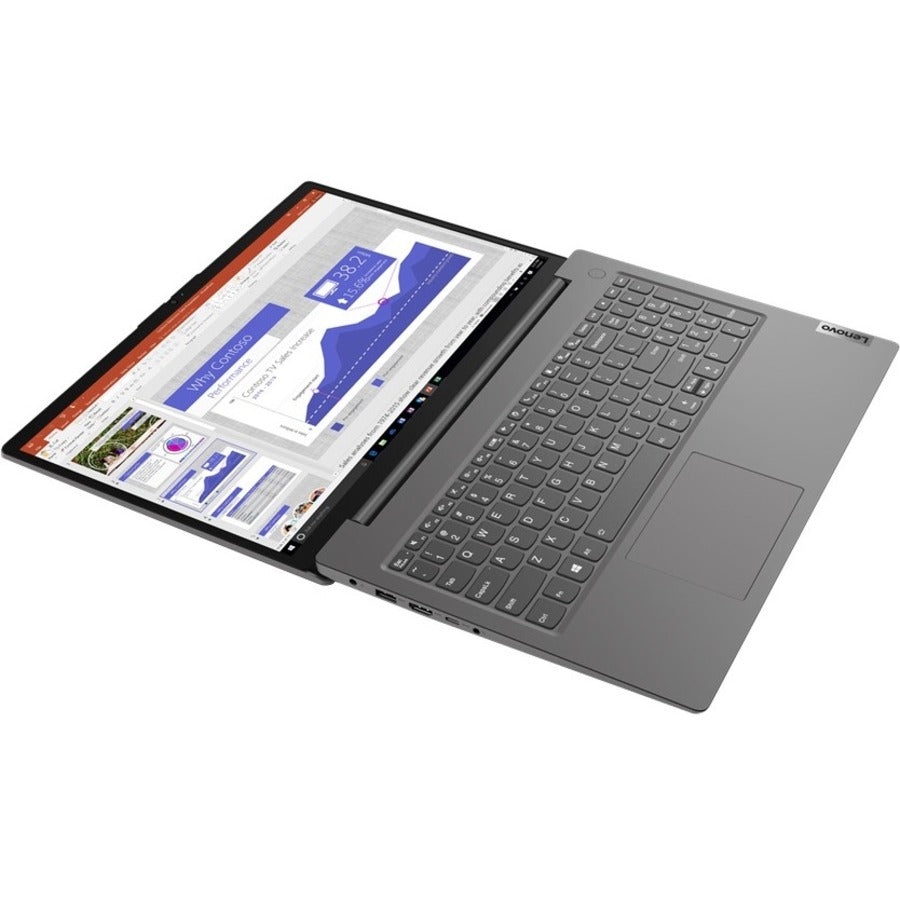 Lenovo V15 G2 ALC 82KD004KUS 15.6" Notebook - Full HD - 1920 x 1080 - AMD Ryzen 5 5500U Hexa-core (6 Core) 2.10 GHz - 8 GB Total RAM - 256 GB SSD - Black 82KD004KUS