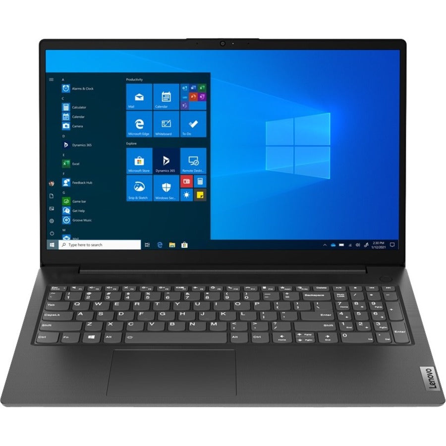 Lenovo V15 G2 ALC 82KD004KUS 15.6" Notebook - Full HD - 1920 x 1080 - AMD Ryzen 5 5500U Hexa-core (6 Core) 2.10 GHz - 8 GB Total RAM - 256 GB SSD - Black 82KD004KUS