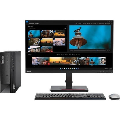 Lenovo ThinkCentre Neo 50s 11SX000FCA Desktop Computer - Intel Core i5 12th Gen i5-12400 Hexa-core (6 Core) 2.50 GHz - 8 GB RAM DDR4 SDRAM - 256 GB M.2 PCI Express NVMe 4.0 x4 SSD - Small Form Factor - Black 11SX000FCA