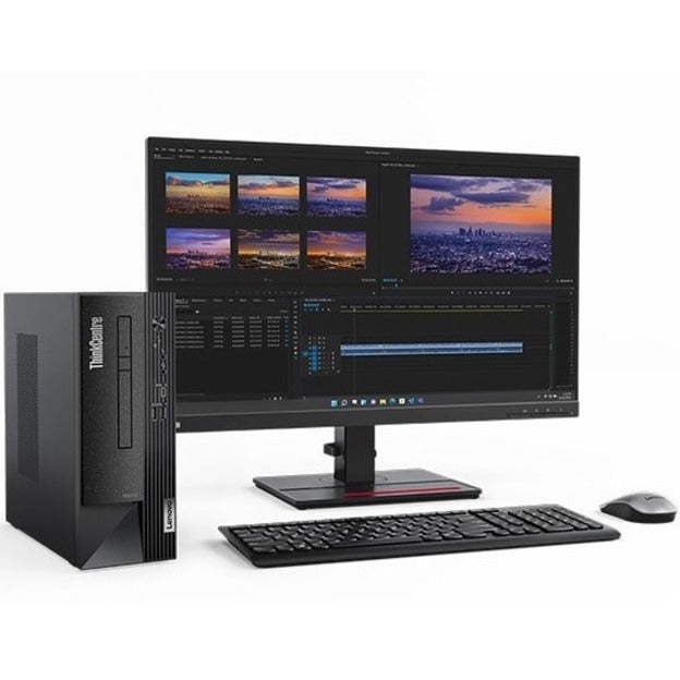 Lenovo ThinkCentre Neo 50s 11SX000FCA Desktop Computer - Intel Core i5 12th Gen i5-12400 Hexa-core (6 Core) 2.50 GHz - 8 GB RAM DDR4 SDRAM - 256 GB M.2 PCI Express NVMe 4.0 x4 SSD - Small Form Factor - Black 11SX000FCA