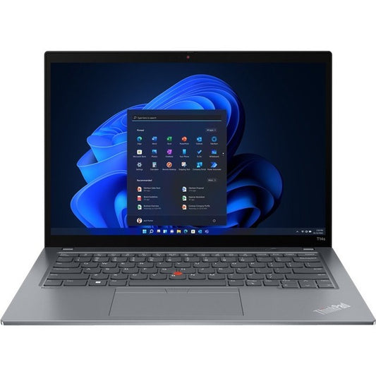 Lenovo ThinkPad T14s Gen 3 21CQ000JCA 14" Notebook - WUXGA - 1920 x 1200 - AMD Ryzen 5 PRO 6650U Hexa-core (6 Core) 2.90 GHz - 16 GB Total RAM - 256 GB SSD - Storm Gray 21CQ000JCA