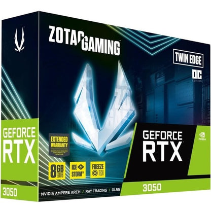 Zotac NVIDIA GeForce RTX 3050 Graphic Card - 8 GB GDDR6 ZT-A30500H-10M