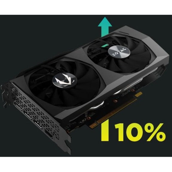 Zotac NVIDIA GeForce RTX 3060 Ti Graphic Card - 8 GB GDDR6 ZT-A30610H-10MLHR