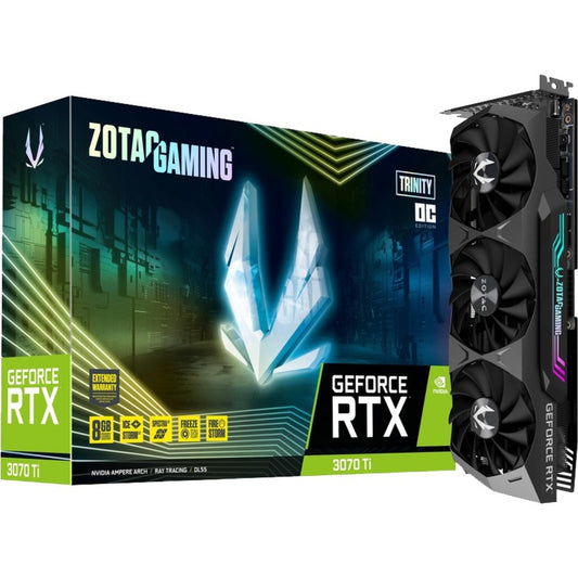 Zotac NVIDIA GeForce RTX 3070 Ti Graphic Card - 8 GB GDDR6X ZT-A30710J-10P