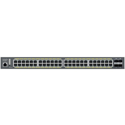 EnGenius Cloud Managed 48-Port Gigabit PoE+ Switch with 4 SFP+ Ports ECS1552P