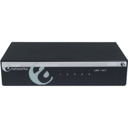 Amer 5 Port 10/100/1000 Mbps Gigabit Ethernet Desktop Metal Switch SG5D