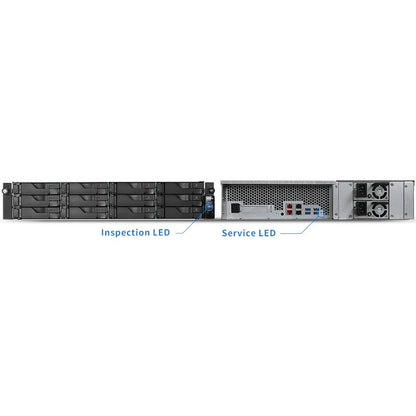 ASUSTOR Lockerstor AS6512RD SAN/NAS Storage System AS6512RD