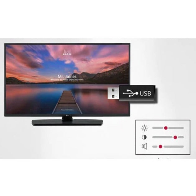 LG US670H 43US670H9UA 43" Smart LED-LCD TV - 4K UHDTV - Ceramic Black 43US670H9UA