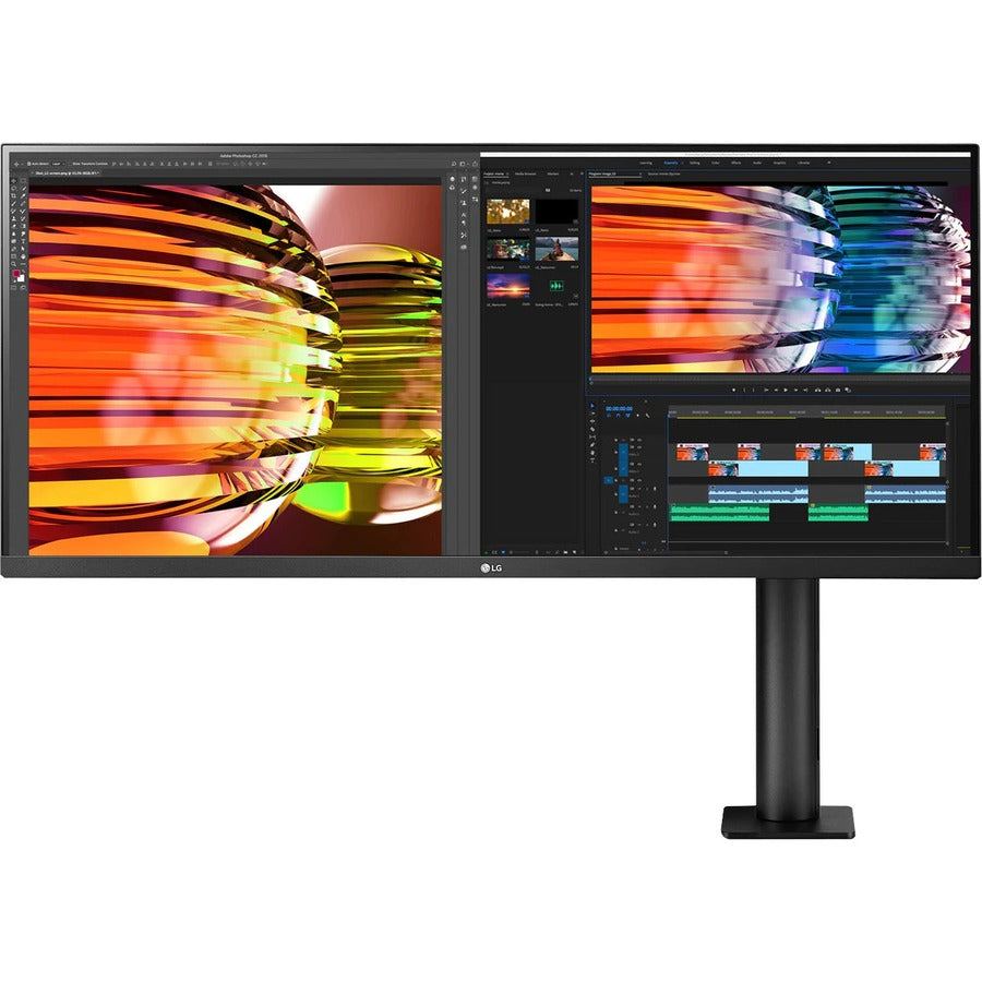 LG Ultrawide 34WN780-B 34" UW-QHD LED LCD Monitor - 21:9 - Textured Black 34WN780-B