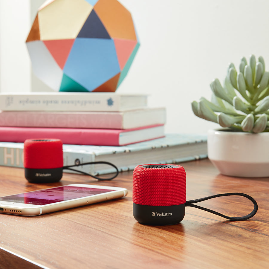 Verbatim Bluetooth Speaker System - Red 70230