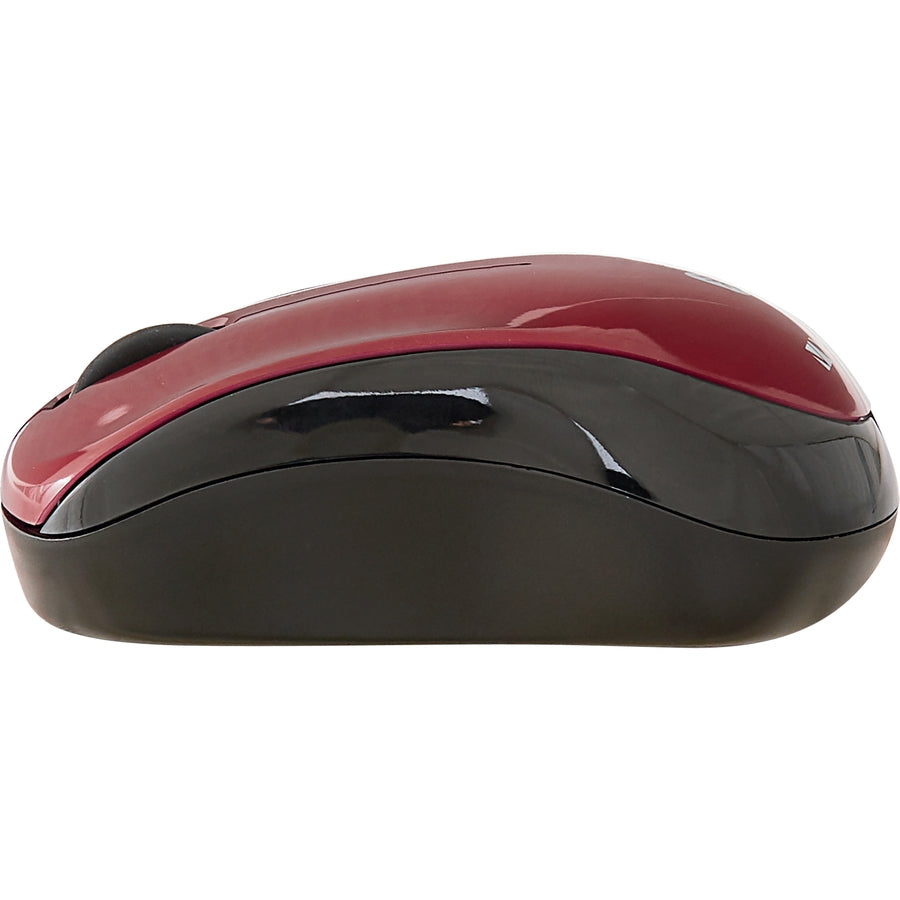 Verbatim Bluetooth&reg; Wireless Tablet Multi-Trac Blue LED Mouse - Garnet 70240