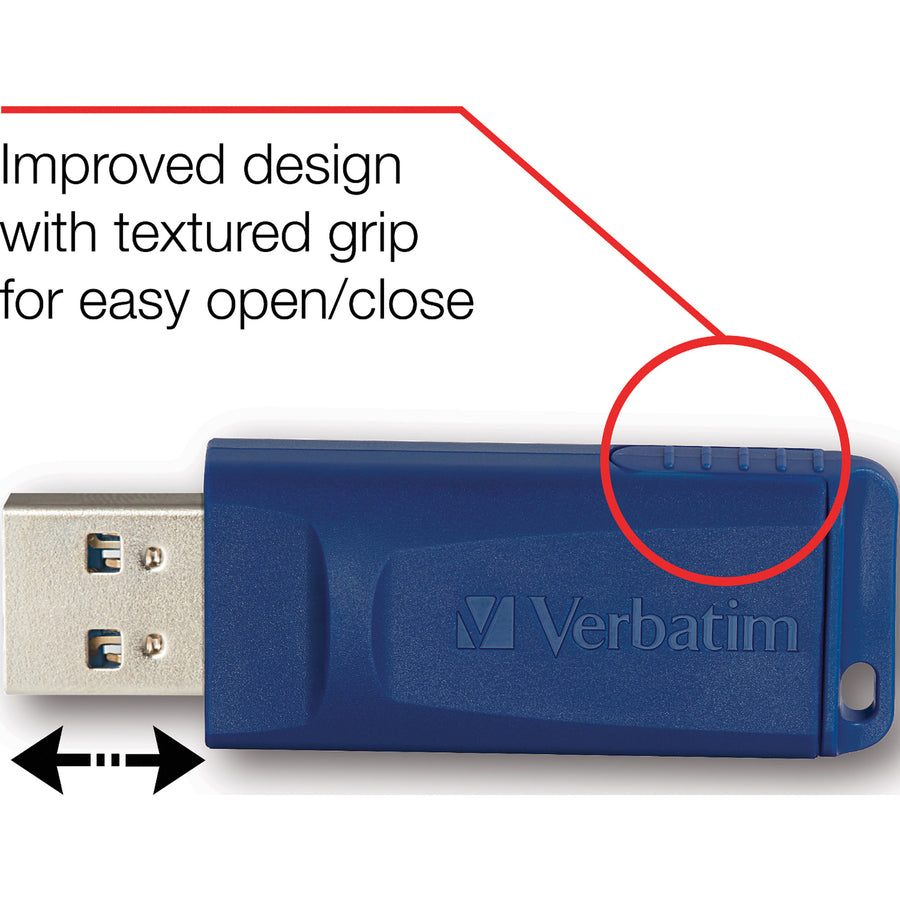 Verbatim 32GB USB Flash Drive - Blue 97408