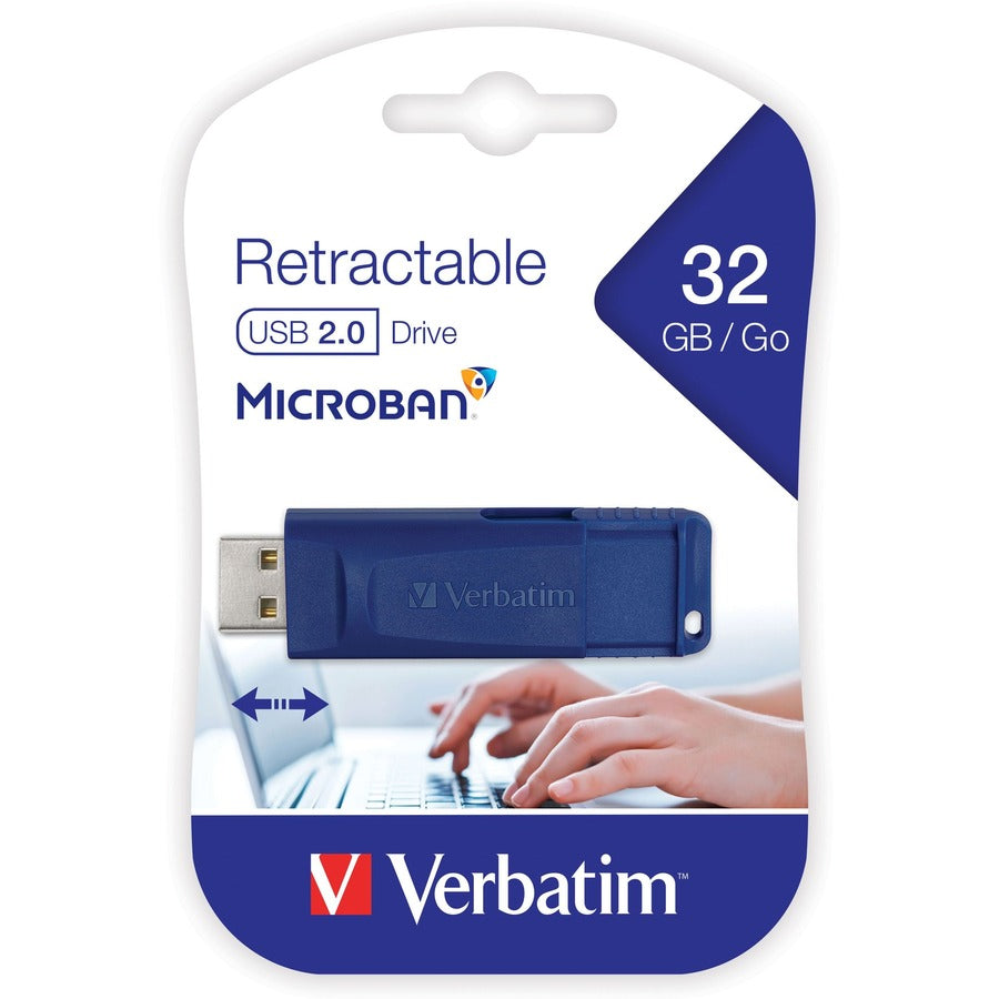 Verbatim 32GB USB Flash Drive - Blue 97408