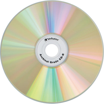 Verbatim CD-R 700MB 52X UltraLife Gold Archival Grade with Branded Surface - 50pk Spindle 96159