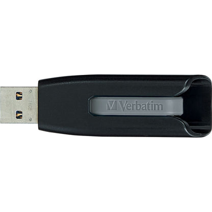 Verbatim 256GB Store 'n' Go V3 USB 3.2 Gen 1 Flash Drive - Gray 49168