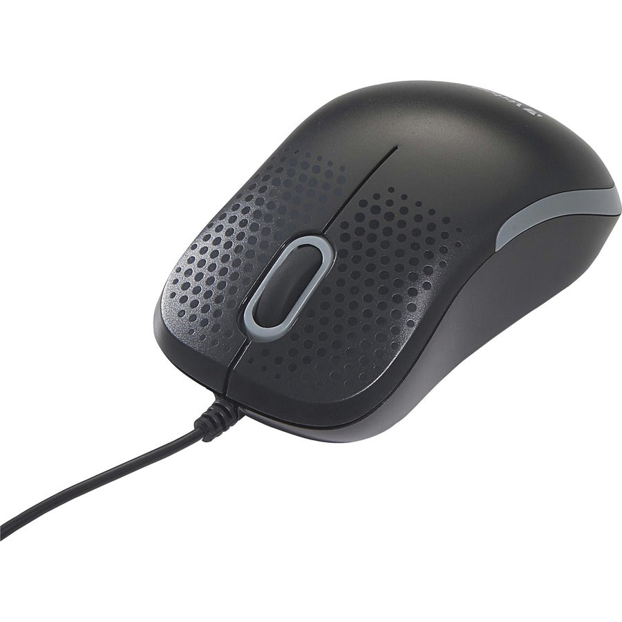 Verbatim Silent Corded Optical Mouse - Black 99790