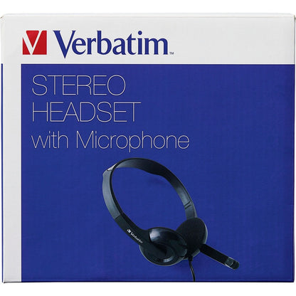 Verbatim Stereo Headset with Microphone 70721