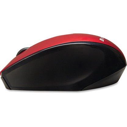 Verbatim Wireless Notebook Multi-Trac Blue LED Mouse - Red 97995