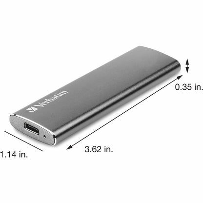 Verbatim Vx500 120 GB Solid State Drive - External - Graphite 47441