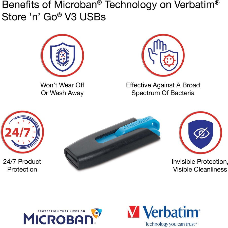 Verbatim Store 'n' Go V3 USB Drive 70900