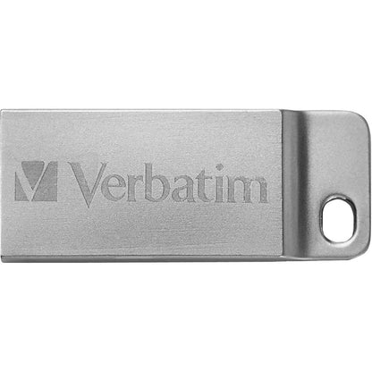 Verbatim 16GB Metal Executive USB Flash Drive - Silver 98748