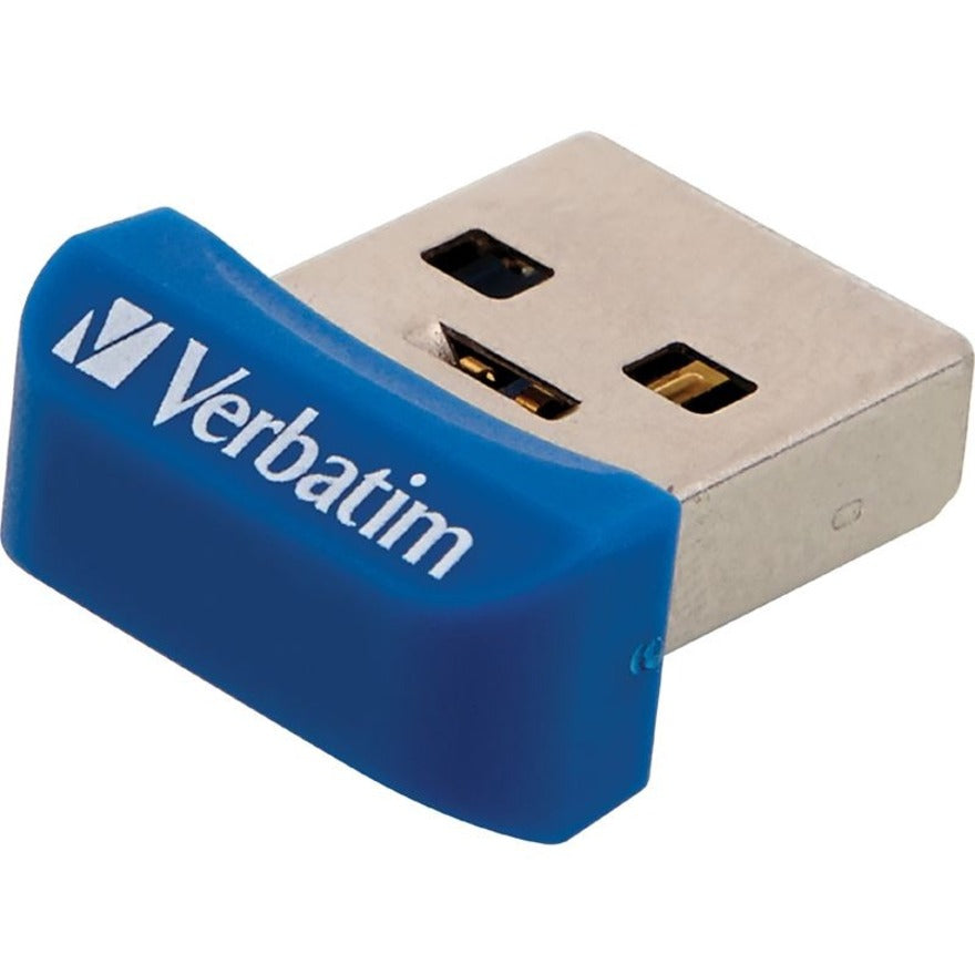 Verbatim 64GB Store 'n' Stay Nano USB 3.0 Flash Drive - Blue 98711