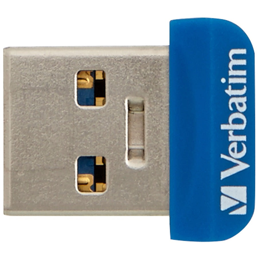 Verbatim 64GB Store 'n' Stay Nano USB 3.0 Flash Drive - Blue 98711