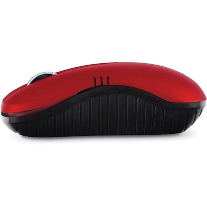 Verbatim Wireless Notebook Optical Mouse, Commuter Series - Matte Red 99767