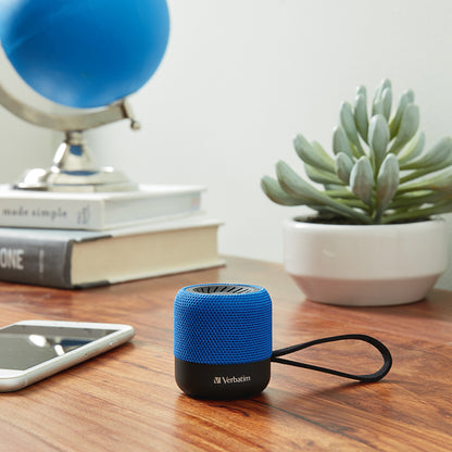 Verbatim Portable Bluetooth Speaker System - Blue 70229