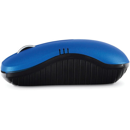 Verbatim Wireless Notebook Optical Mouse, Commuter Series - Matte Blue 99766