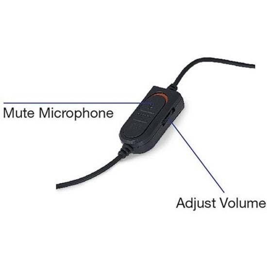 Verbatim Stereo Headset with Microphone and In-Line Remote 70723