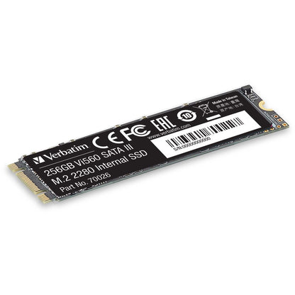 Verbatim Vi560 256 GB Solid State Drive - M.2 2280 Internal - SATA (SATA/600) 70026