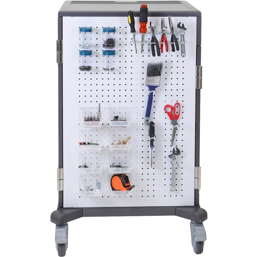 Ergotron YES24 Adjusta Charging Cart & Mobile Makerspace YES24-CHR-1