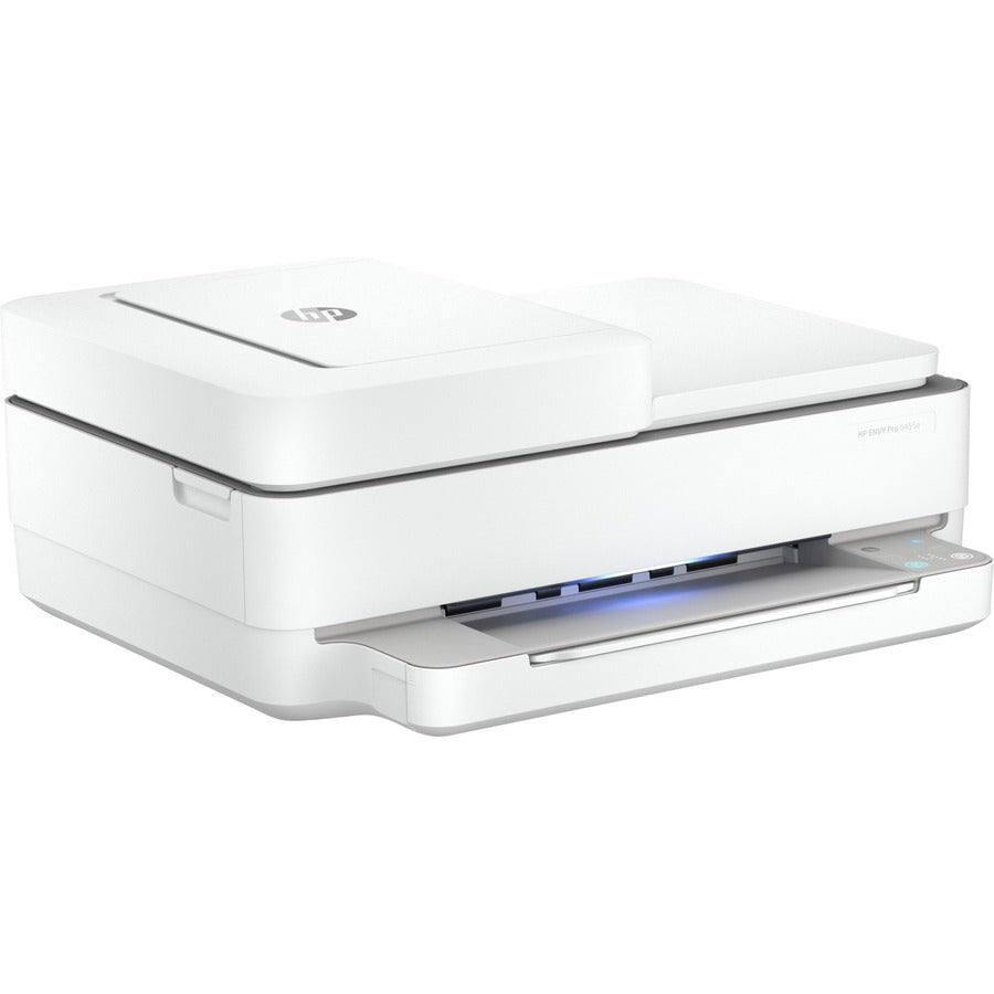 HP Envy 6400 6455e Inkjet Multifunction Printer-Color-Copier/Mobile Fax/Scanner-4800x1200 dpi Print-Automatic Duplex Print-1000 Pages-225 sheets Input-Color Flatbed Scanner-1200 dpi Optical Scan-Color Fax-Wireless LAN-HP Smart App-Mopria 223R1A#B1H