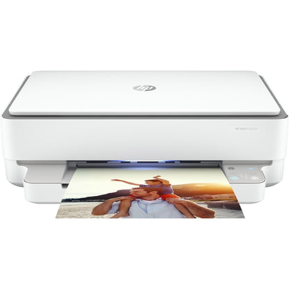 HP Envy 6055e Wireless Inkjet Multifunction Printer-Color-Copier/Scanner-4800x1200 Print-Automatic Duplex Print-1000 Pages Monthly-100 sheets Input-Color Scanner-1200 Optical Scan-Wireless LAN-HP Smart App-Apple AirPrint-Mopria 223N1A#B1H