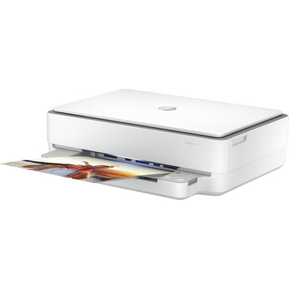 HP Envy 6055e Wireless Inkjet Multifunction Printer-Color-Copier/Scanner-4800x1200 Print-Automatic Duplex Print-1000 Pages Monthly-100 sheets Input-Color Scanner-1200 Optical Scan-Wireless LAN-HP Smart App-Apple AirPrint-Mopria 223N1A#B1H