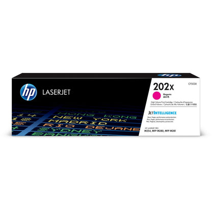 HP 202X (CF503X) Original High Yield Laser Toner Cartridge - Magenta - 1 Each CF503X