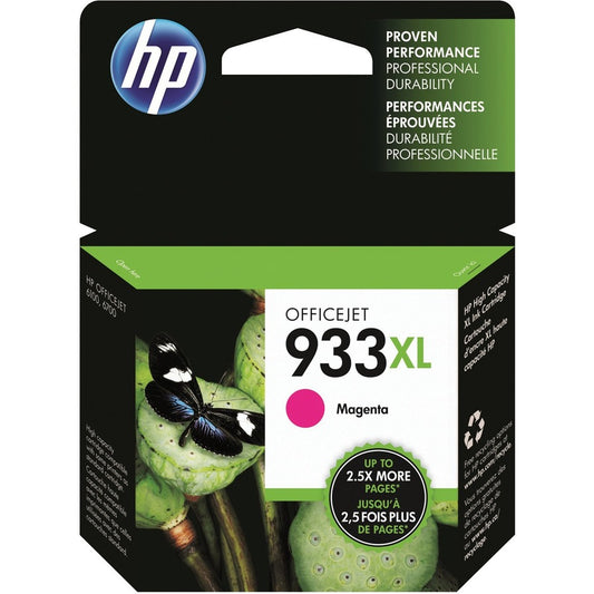 HP 933XL Original High Yield Inkjet Ink Cartridge - Magenta - 1 / Pack CN055AN#140