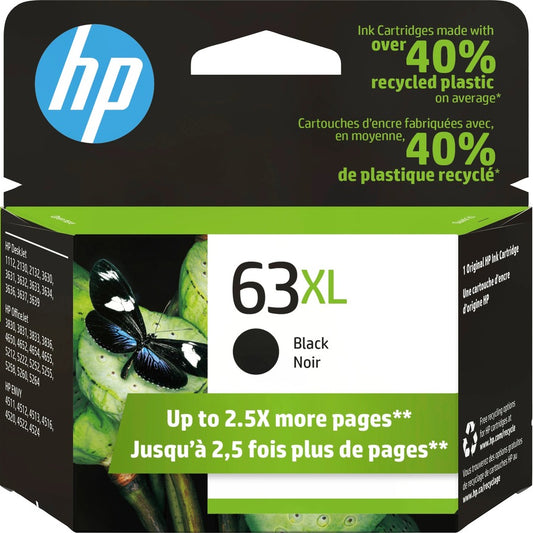 HP 63XL Original Ink Cartridge - Single Pack F6U64AN#140