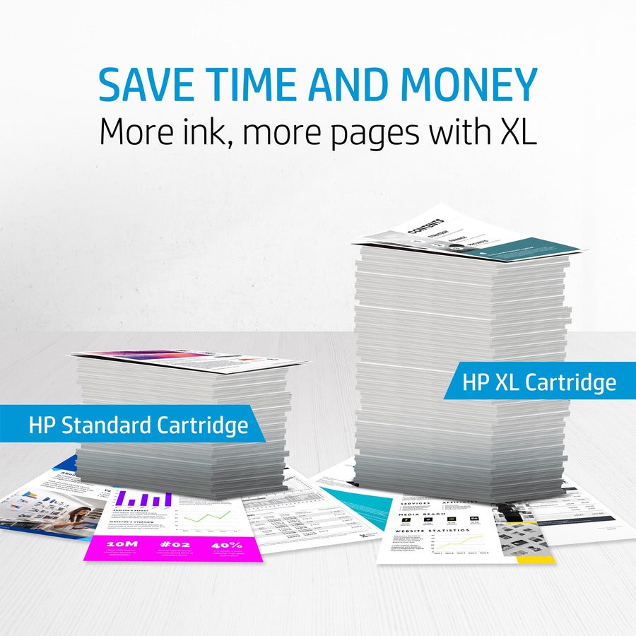 HP 971XL (CN626AM) Original High Yield Inkjet Ink Cartridge - Single Pack - Cyan - 1 Each CN626AM