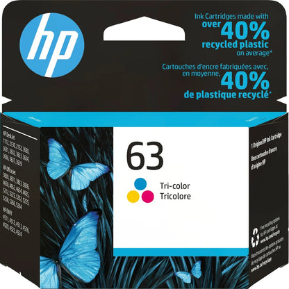 HP 63 Original Ink Cartridge - Single Pack F6U61AN#140