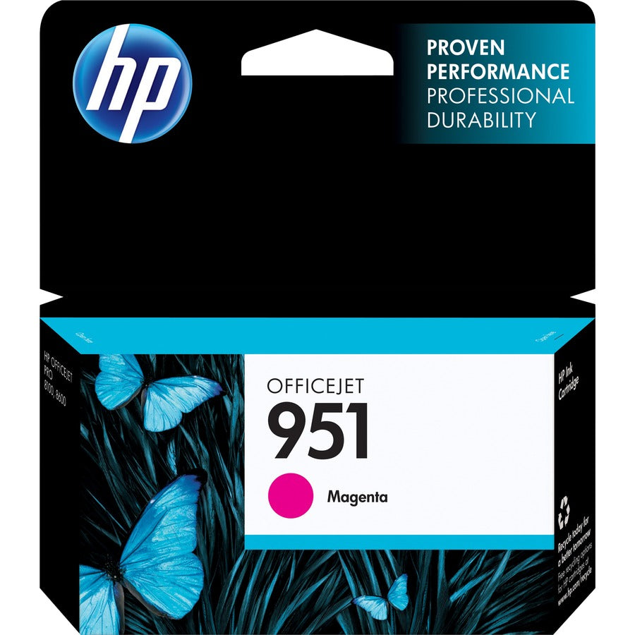 HP 951 Original Inkjet Ink Cartridge - Magenta - 1 Pack CN051AN#140