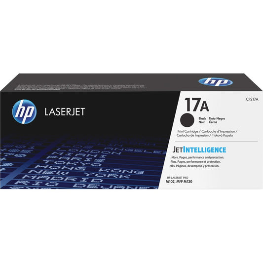 HP 17A Original Standard Yield Laser Toner Cartridge - Black Pack CF217A