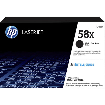 HP 58X (CF258X) Original High Yield Laser Toner Cartridge - Black - 1 Each CF258X