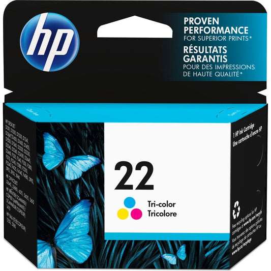 HP 22 Original Ink Cartridge - Single Pack C9352AN#140