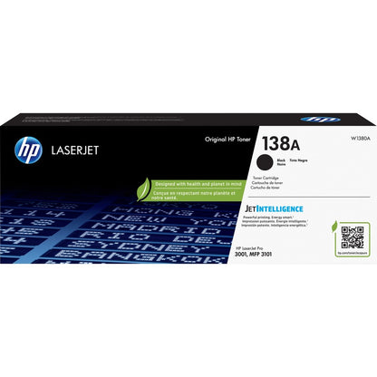 HP 138A Original Standard Yield Laser Toner Cartridge - Black - 1 Each W1380A