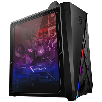 Asus ROG Strix GA35 G35DX-DBR770 Gaming Desktop Computer - AMD Ryzen 7 5800X Octa-core (8 Core) - 16 GB RAM DDR4 SDRAM - 1 TB M.2 PCI Express NVMe 3.0 SSD - Tower - Star Black G35DX-DBR770