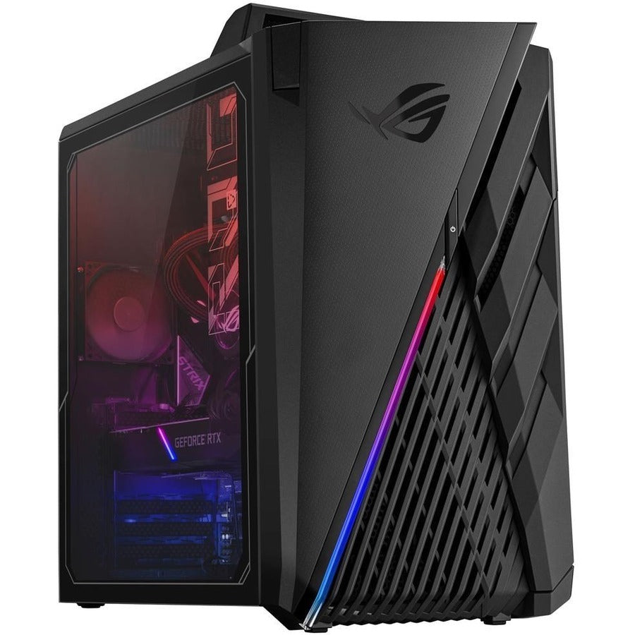 Asus ROG Strix GA35 G35DX-DBR770 Gaming Desktop Computer - AMD Ryzen 7 5800X Octa-core (8 Core) - 16 GB RAM DDR4 SDRAM - 1 TB M.2 PCI Express NVMe 3.0 SSD - Tower - Star Black G35DX-DBR770