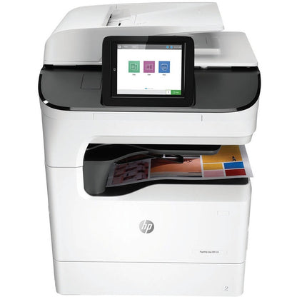 HP 779 779dns Page Wide Array Multifunction Printer-Color-Copier/Scanner-65 ppm Mono/Color Print-2400x1200 Print-Automatic Duplex Print-100000 Pages Monthly-650 sheets Input-Color Scanner-600 Optical Scan-Gigabit Ethernet 4PZ46A#B1H