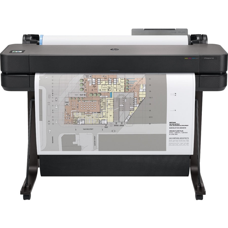 HP Designjet T630 Inkjet Large Format Printer - 36" Print Width - Color 5HB11A#B1K